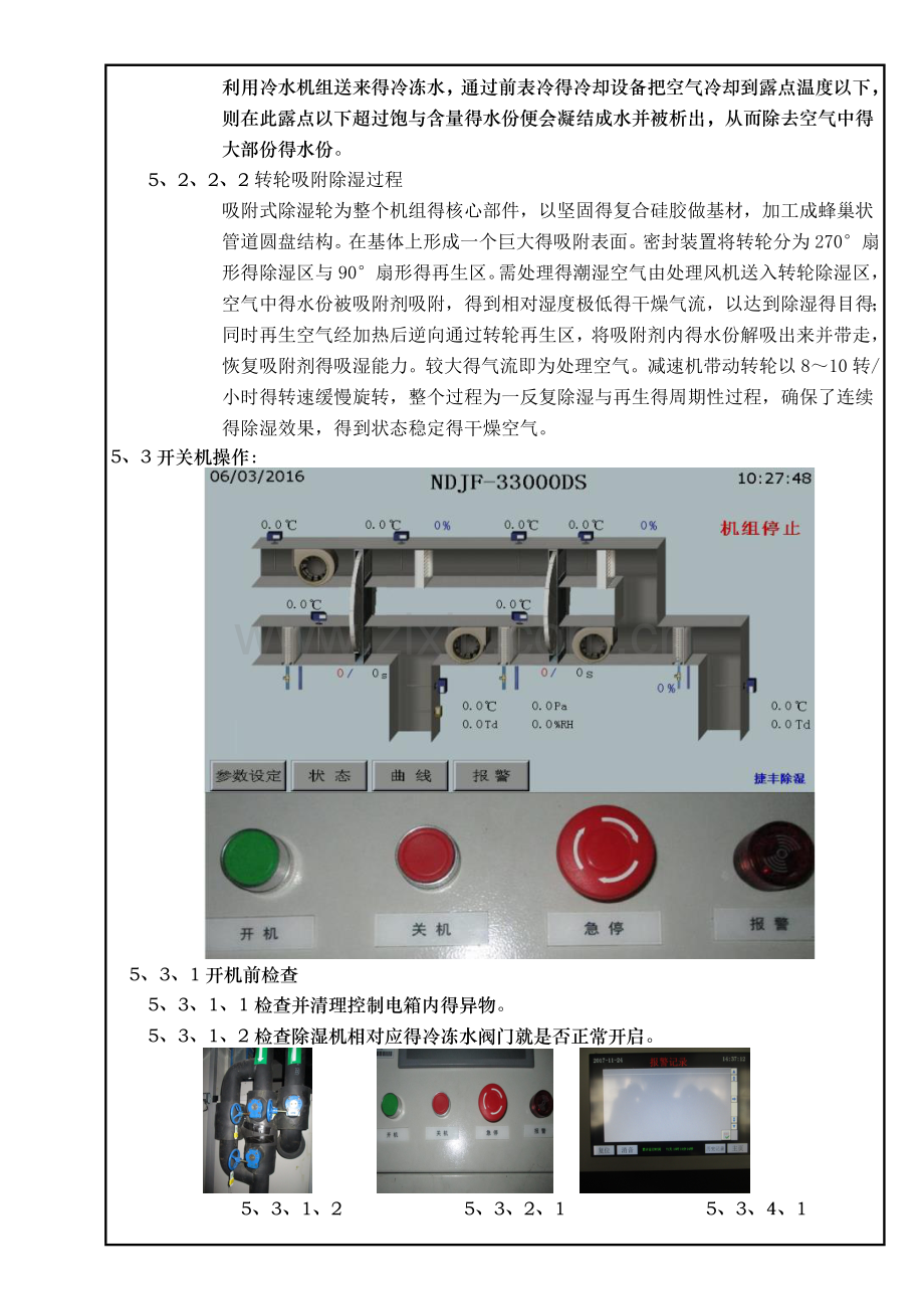 双转轮除湿机操作规程.doc_第3页