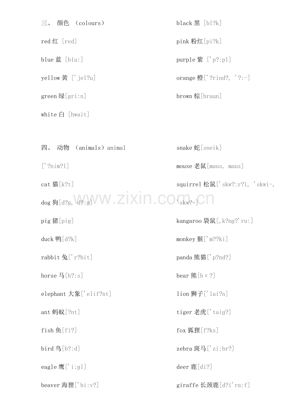 仁爱版初中英语单词分类记忆.docx_第2页