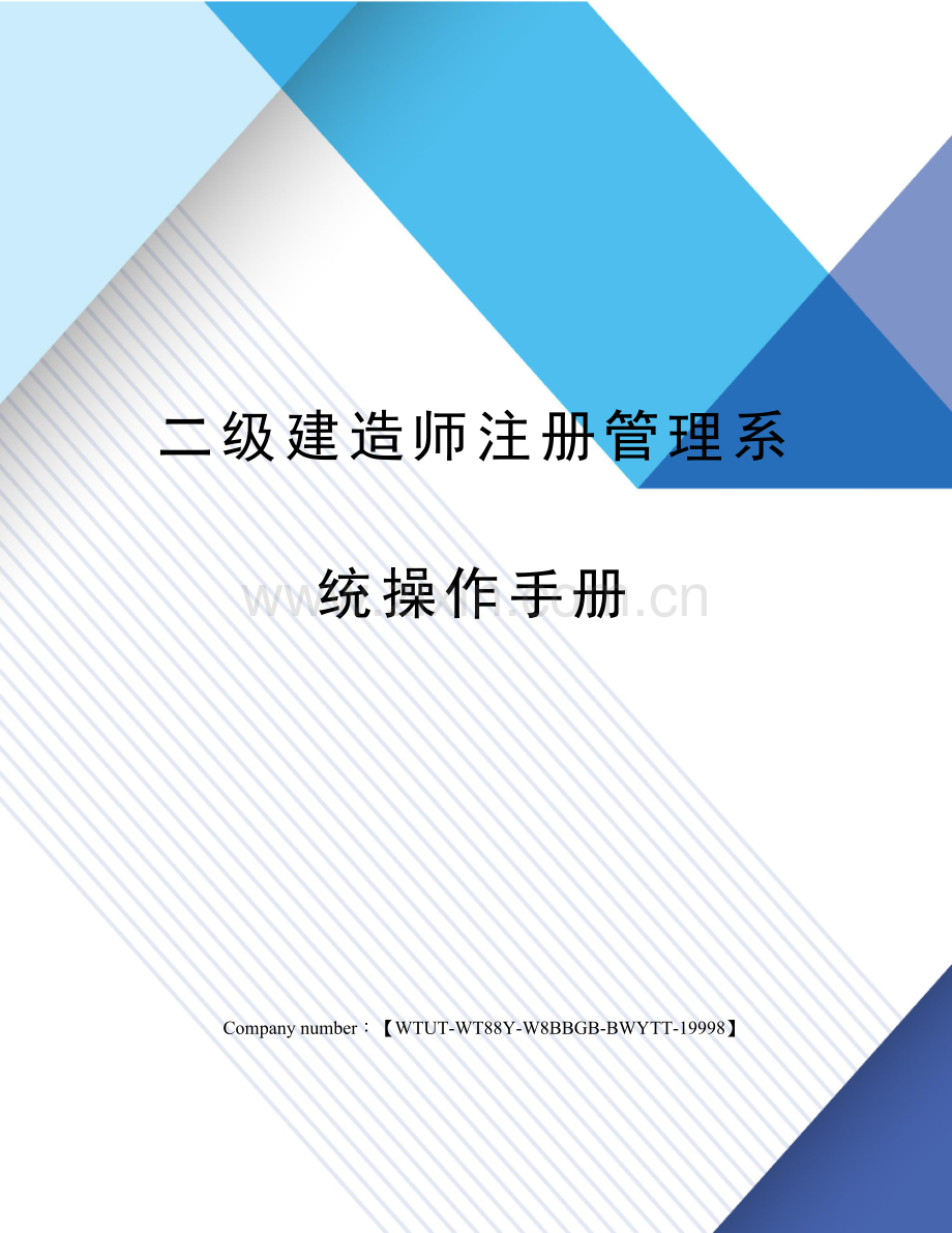 2023年二级建造师注册管理系统操作手册.docx_第1页