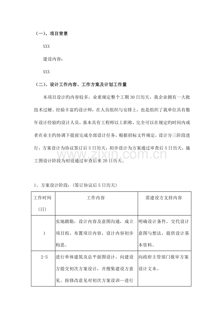 建筑设计投标项目实施综合方案.doc_第2页