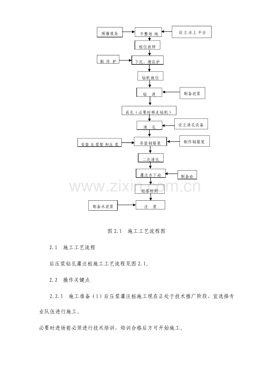 后压浆钻孔灌注桩施工标准工艺.doc_第2页