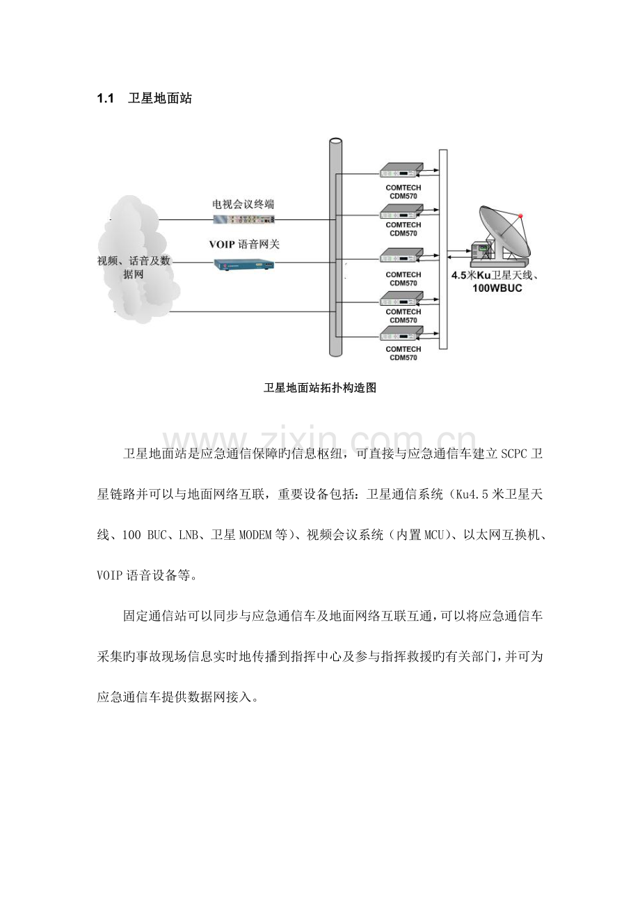 应急卫星通信系统方案建议书范文.doc_第3页