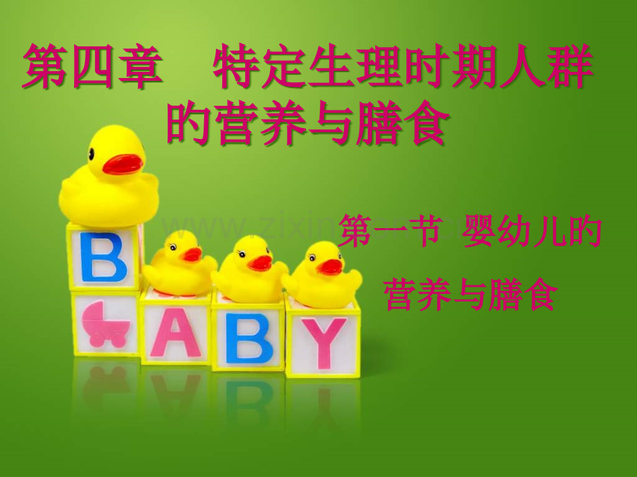 婴幼儿的营养与膳食.pptx_第1页