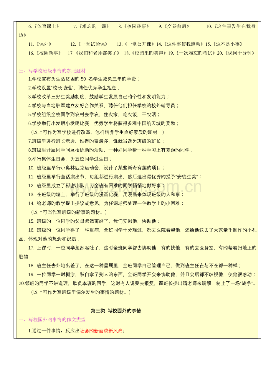 2023年知名教育机构小升初作文全攻略之写事作文指导.doc_第3页