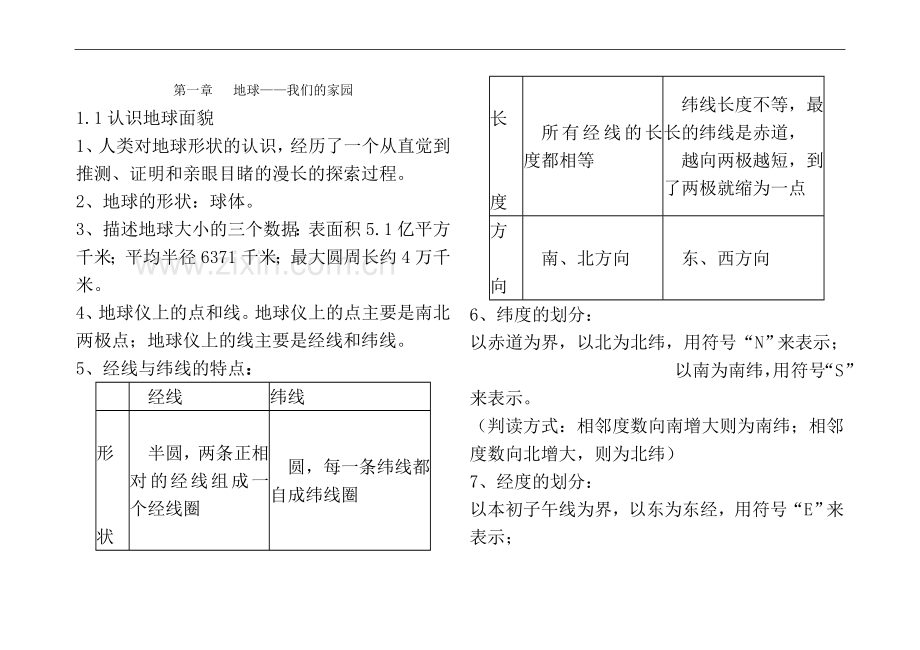 七年级地理知识清单.doc_第2页