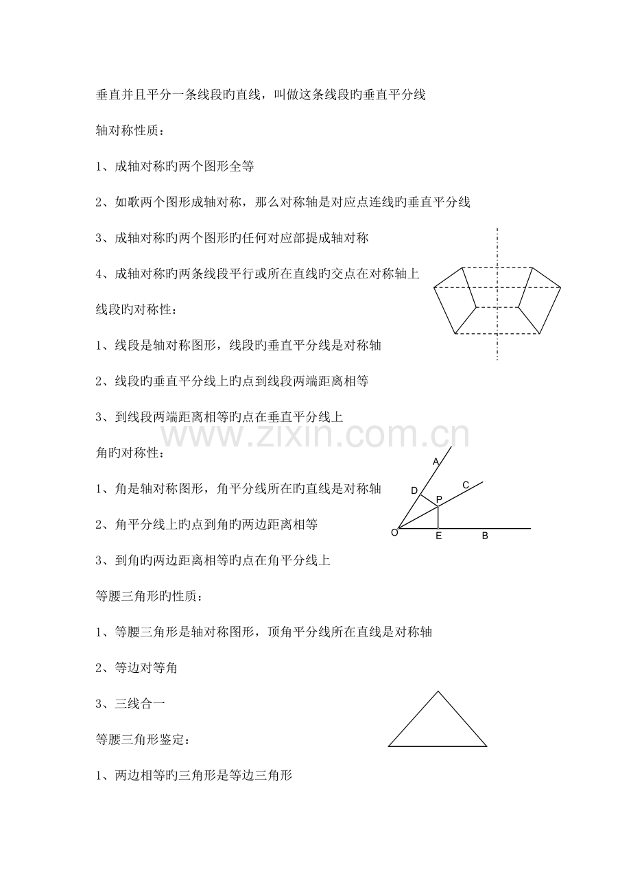 2023年八年级上初二数学苏教版归纳.doc_第2页