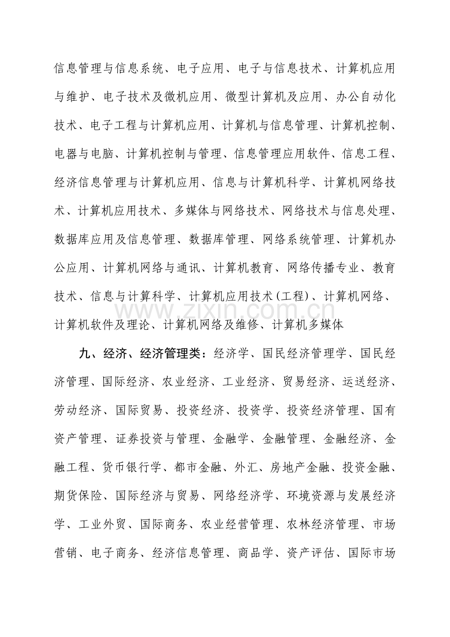 2023年公务员考试录用专业学科指导目录.docx_第3页