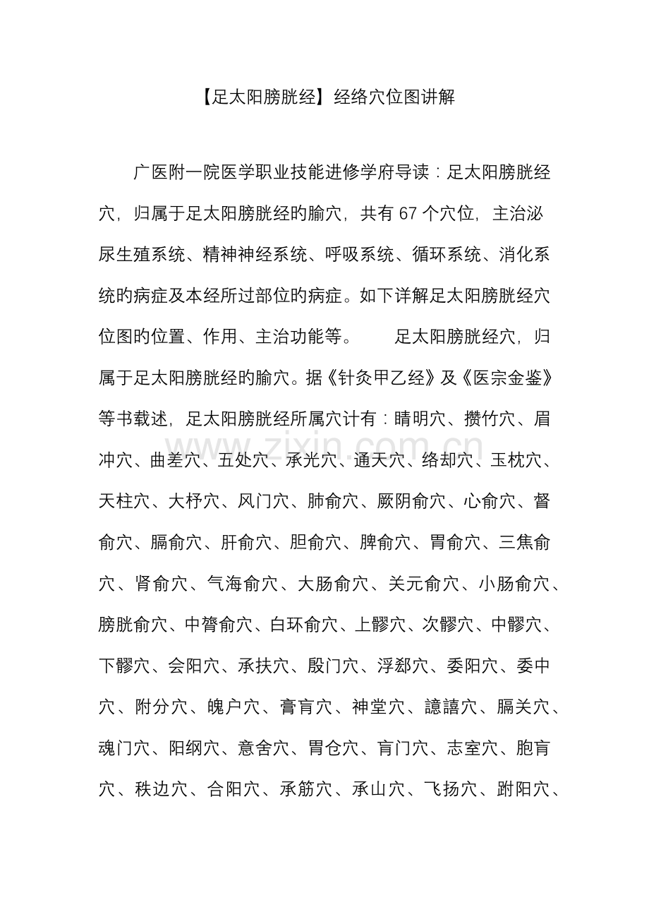 经络穴位图讲解.doc_第1页