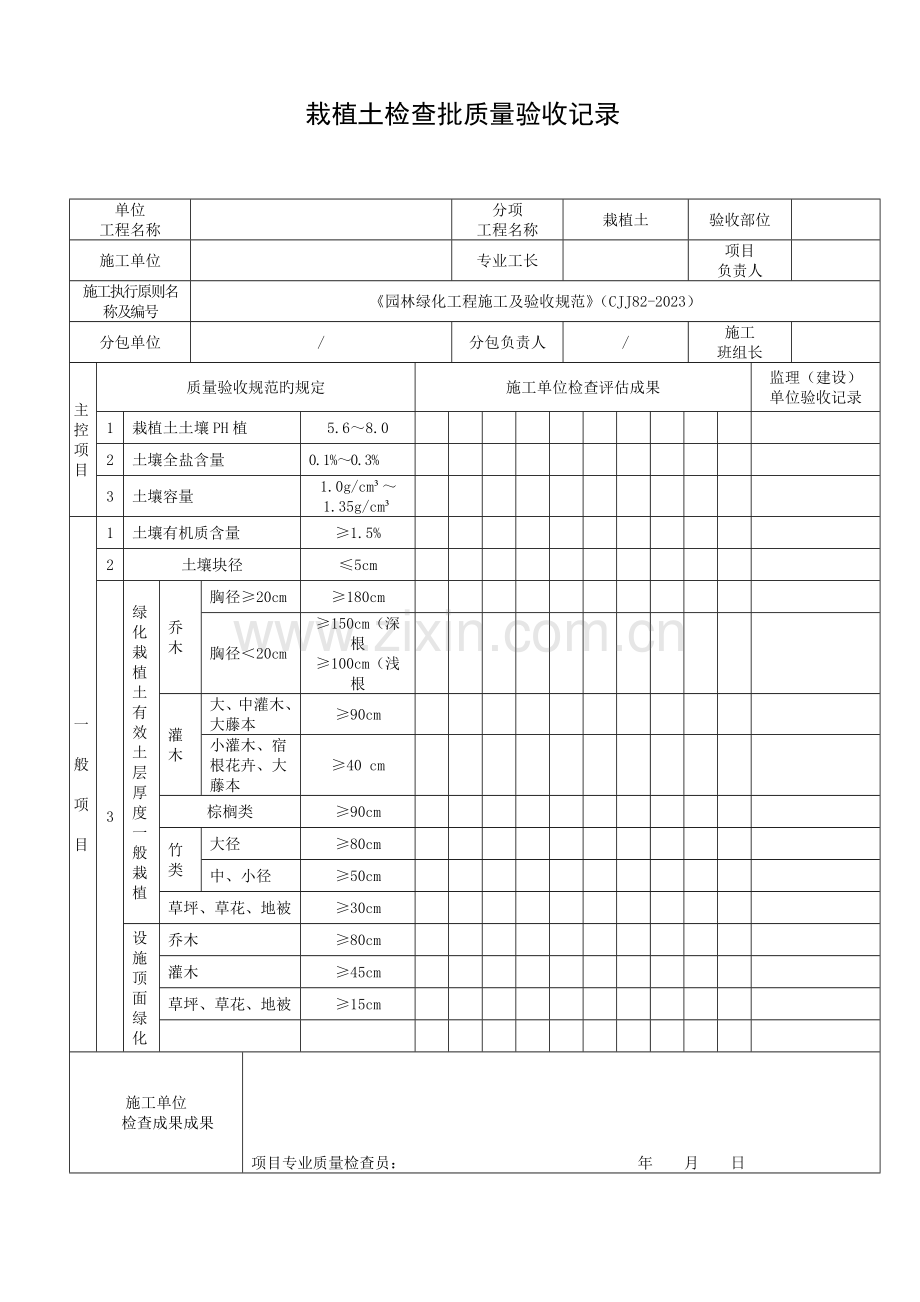 园林绿化工程施工及验收要求规范.doc_第1页