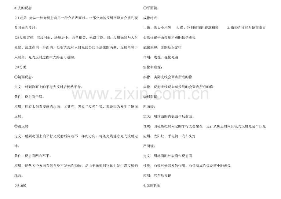 2023年初中物理总复习知识点总结.doc_第3页