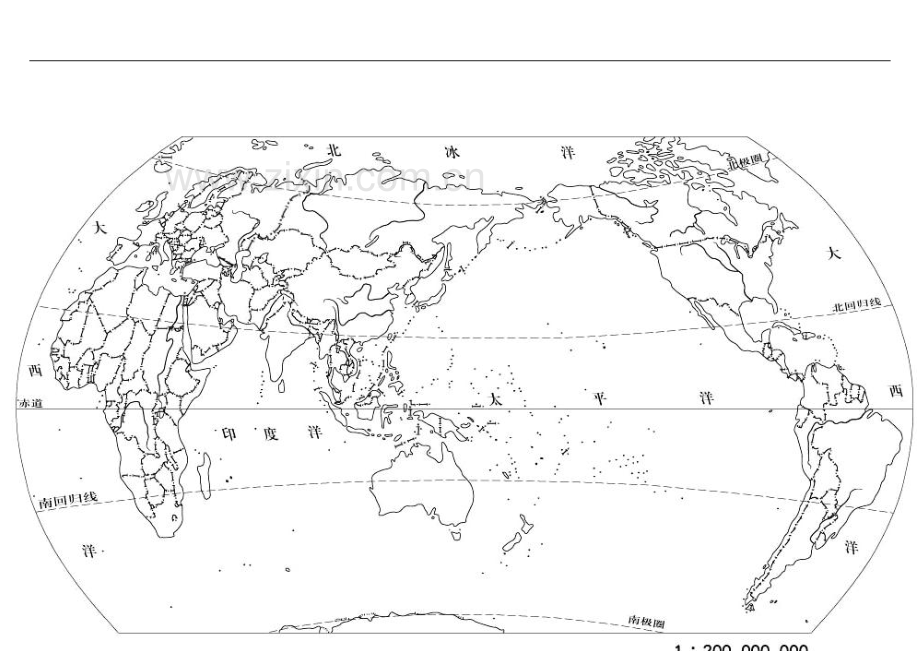 世界空白地图-中国空白地图-政区图-完整整理.doc_第2页