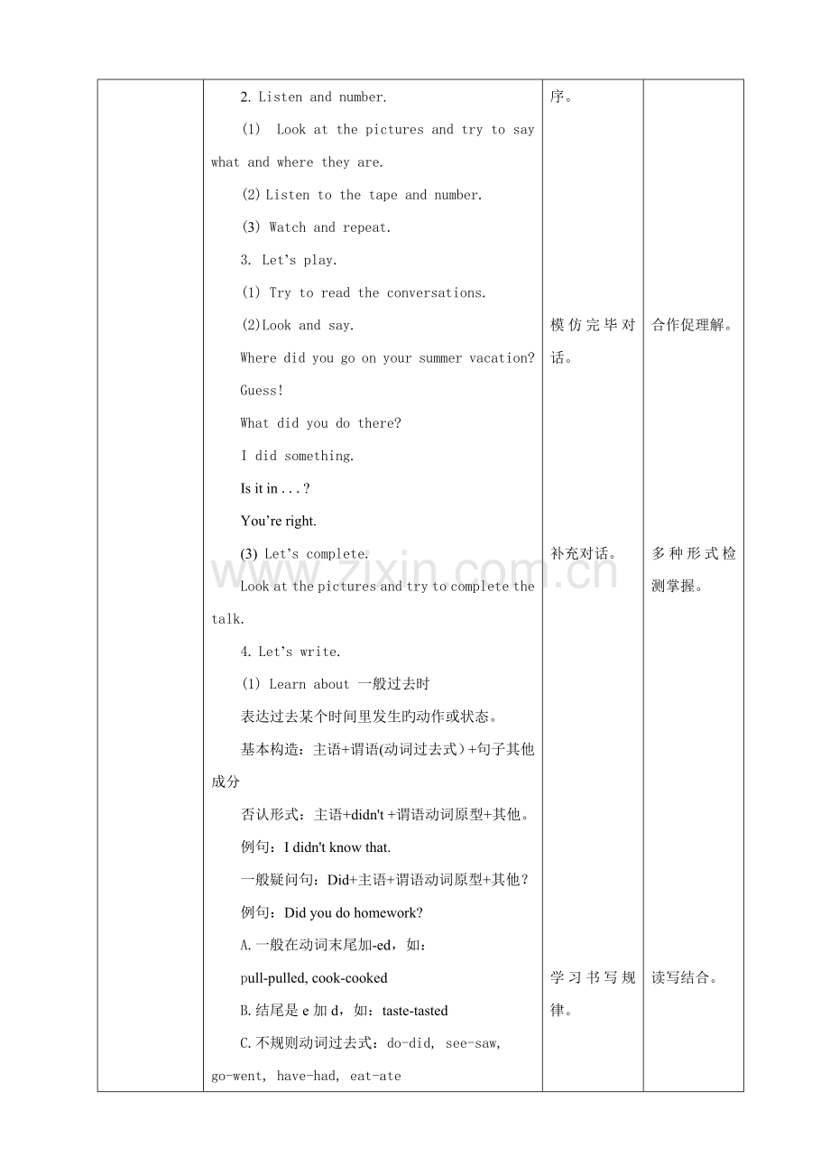 2023年人教版新起点小学六年级上册英语教案全册.doc_第2页