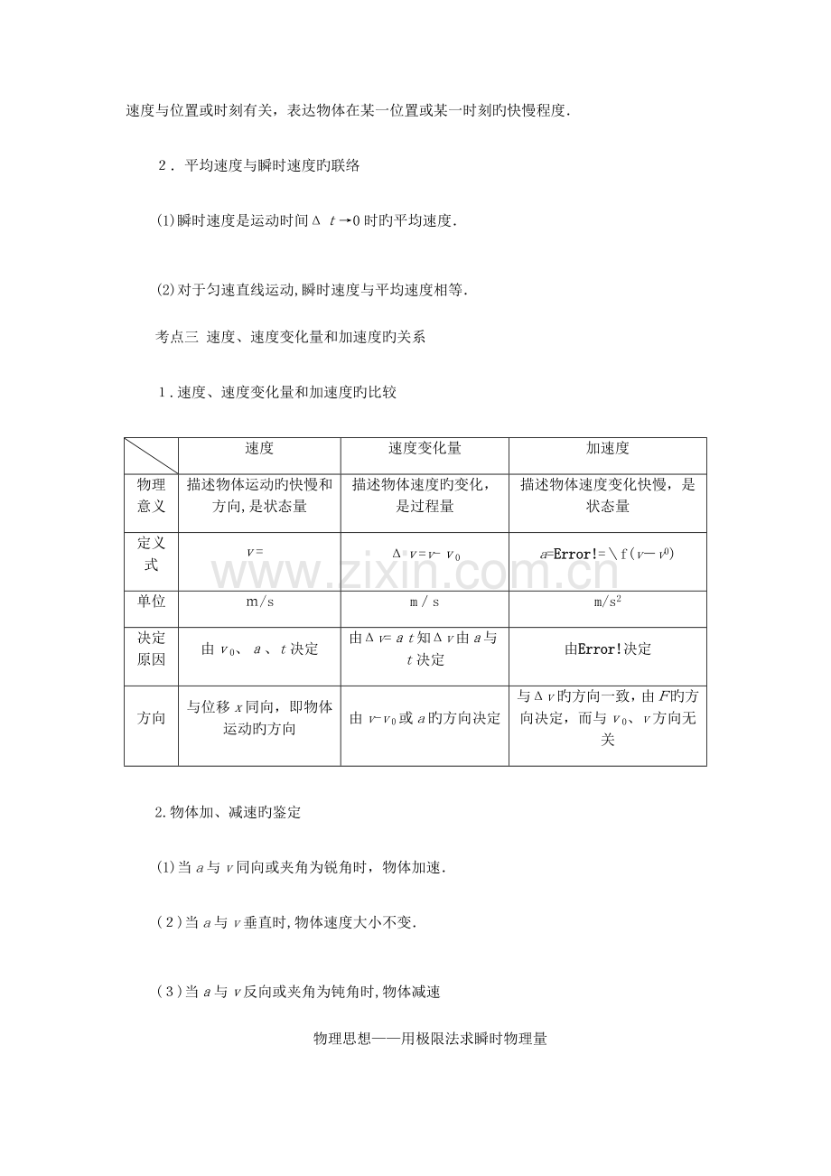 2023年高中物理知识点清单非常详细.docx_第3页