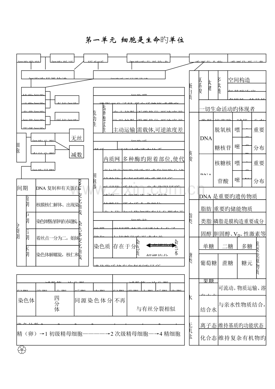 2023年高中生物所有知识点详细总结.doc_第1页