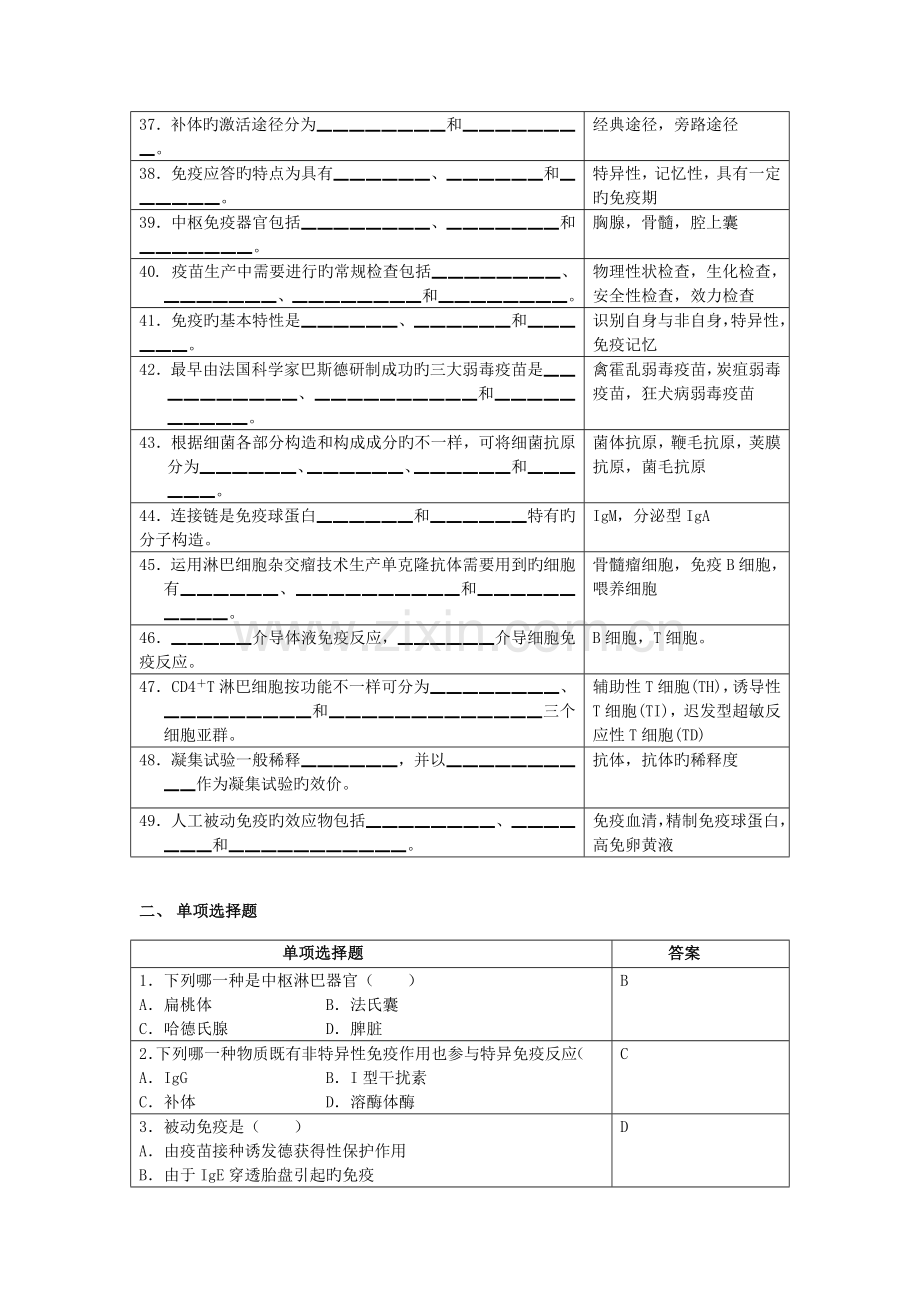 2023年兽医免疫学试题库.doc_第3页