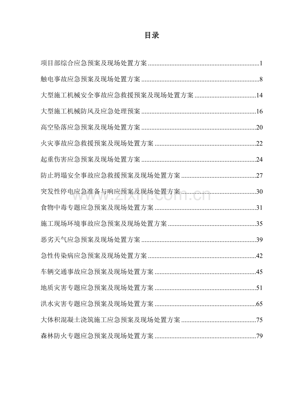 2023年应急预案及现场处置方案汇编.doc_第3页