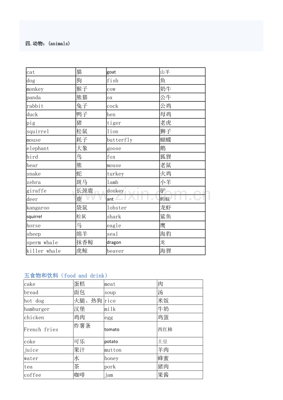 2023年六年级小升初必背单词.doc_第2页