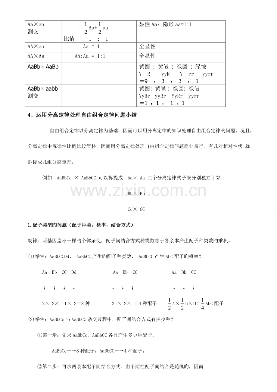 2023年高中生物新课程必修二遗传与进化知识点.doc_第3页