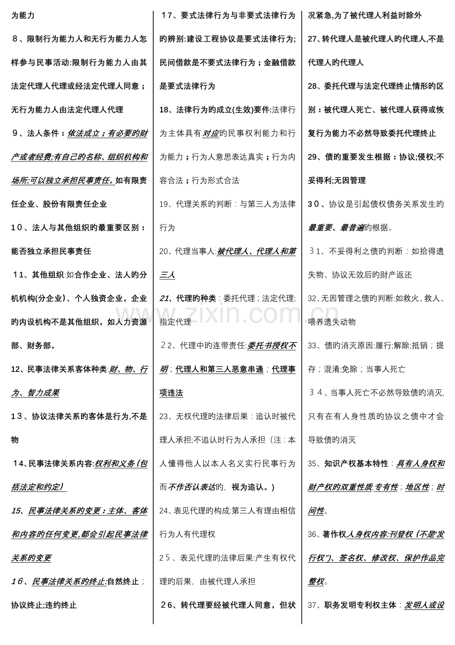 2023年二级建造师法规考点精华.doc_第2页