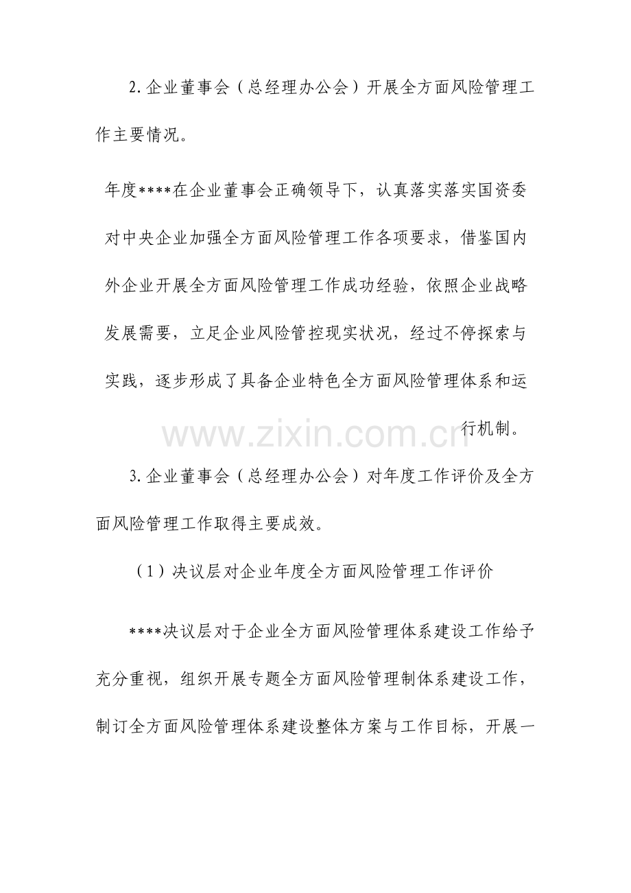 公司全面风险管理报告.doc_第2页