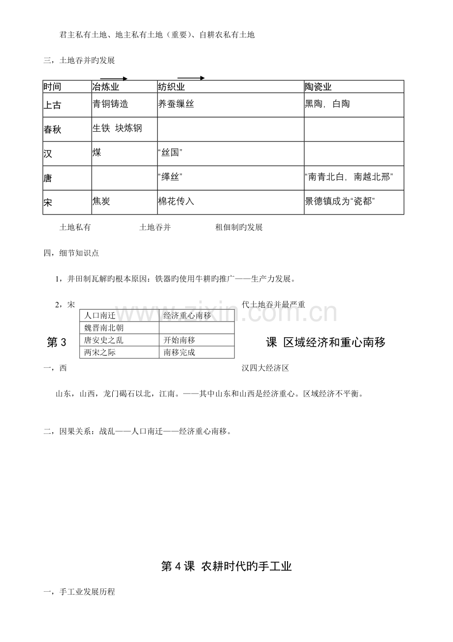 2023年高一下册历史知识点.doc_第2页