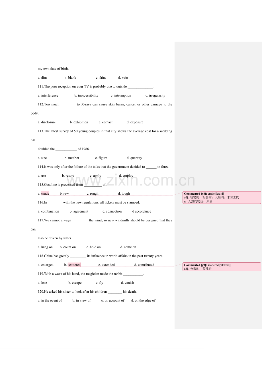 2023年英语专四四级词汇单选题.doc_第2页