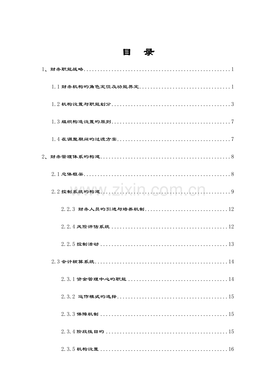 财务职能战略实施规划.doc_第2页