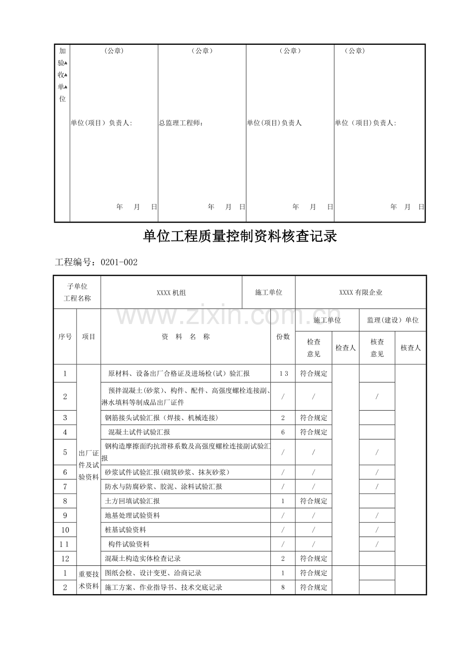 2023年电力建设施工质量验收及评定附表全套.doc_第3页