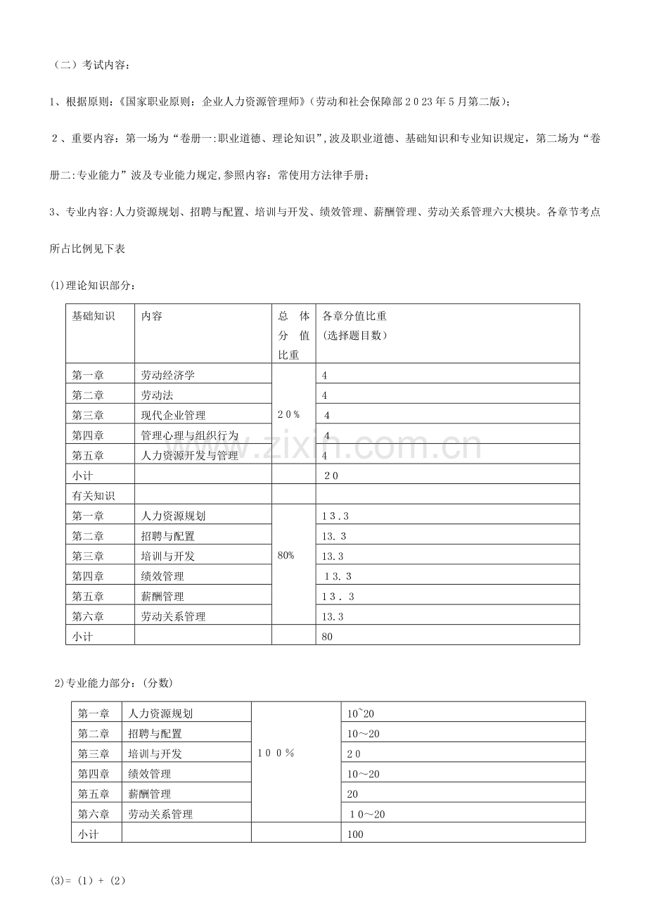 2023年助理人力资源管理师考试讲义.doc_第2页