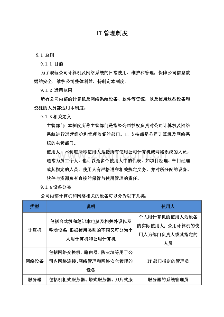 IT管理制度(同名10464).docx_第2页