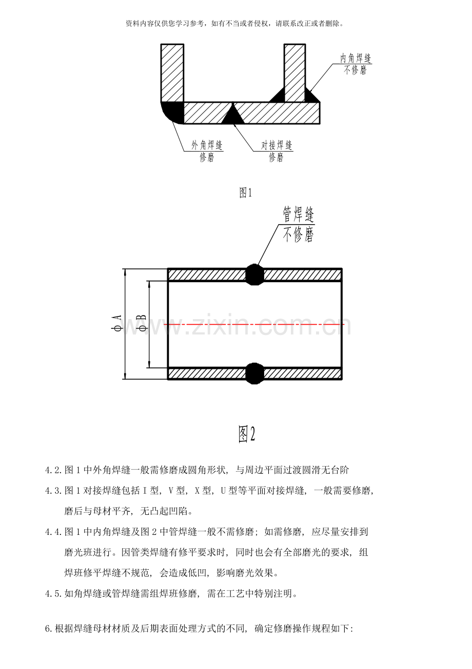 组焊班焊缝修磨作业指导书样本.doc_第3页