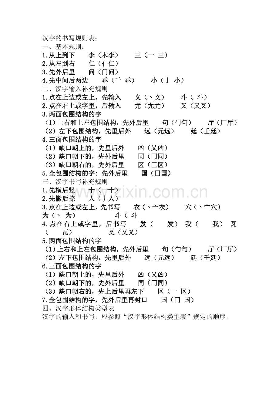 一年级汉字笔画和部首名称全表(打印版).doc_第3页