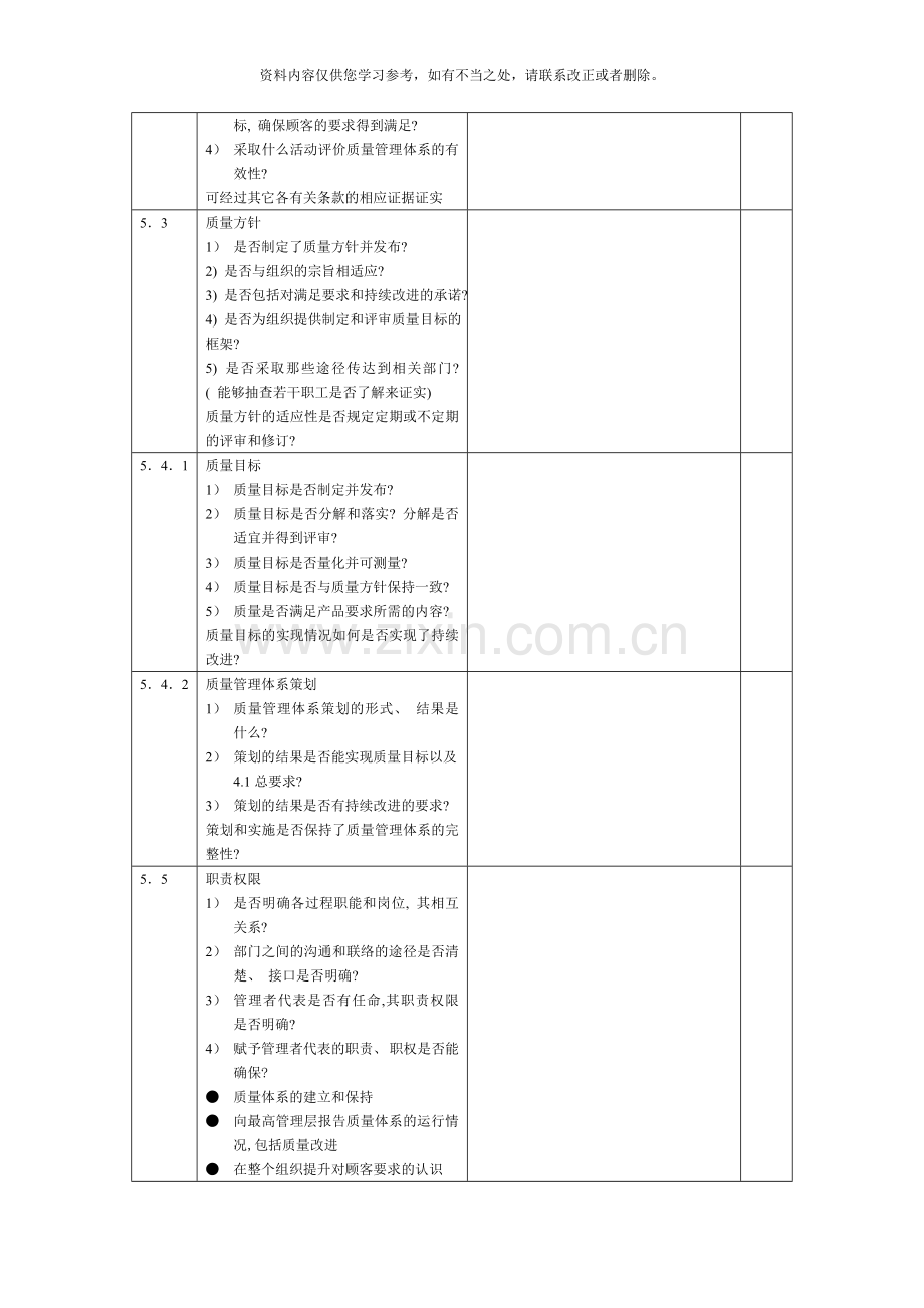 三体系内审检查表样本.doc_第2页