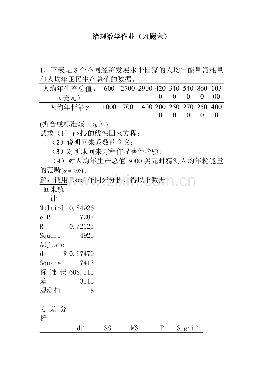 管理数学I作业（习题六）.docx_第1页