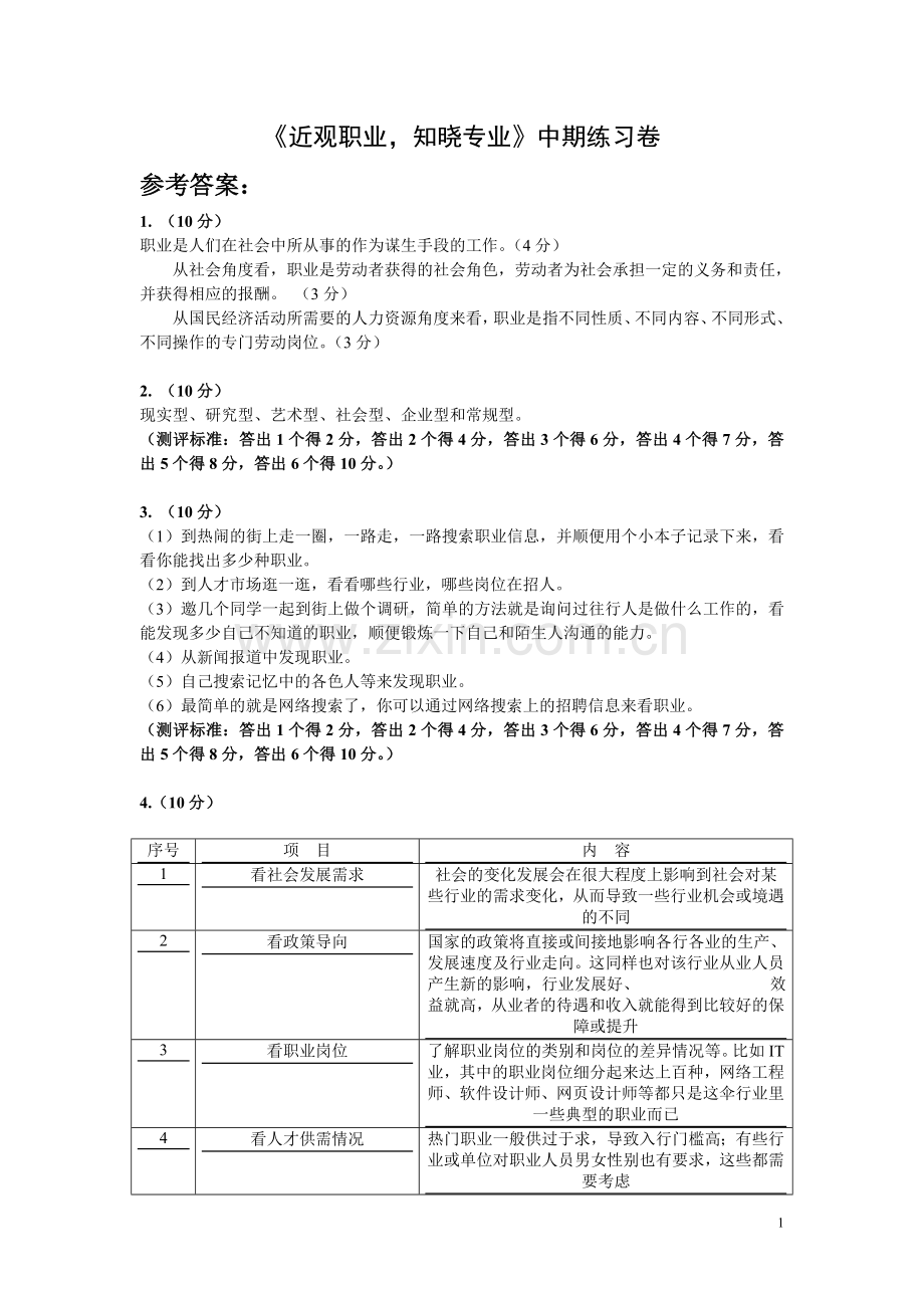 期中测试卷答案公开课.doc_第1页