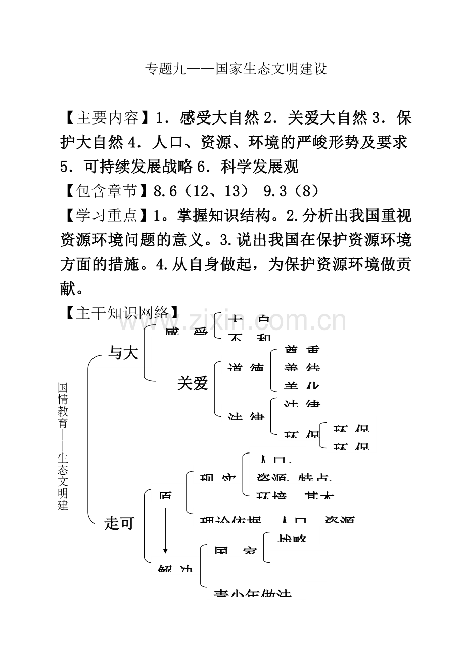 专题九——生态文明建设.doc_第2页