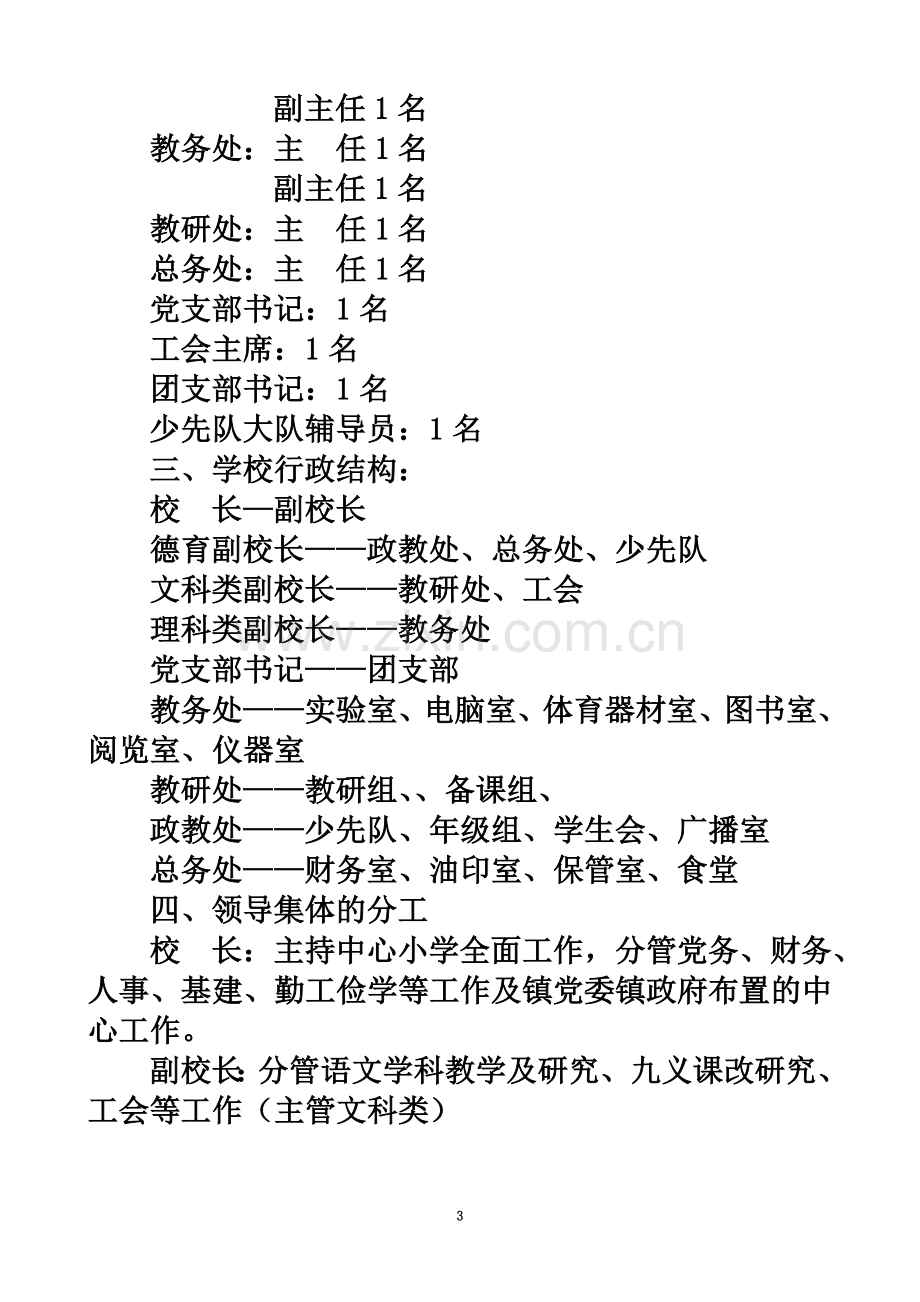 六圩镇中心小学行政管理制度及各岗位工作职责(同名5377).doc_第3页