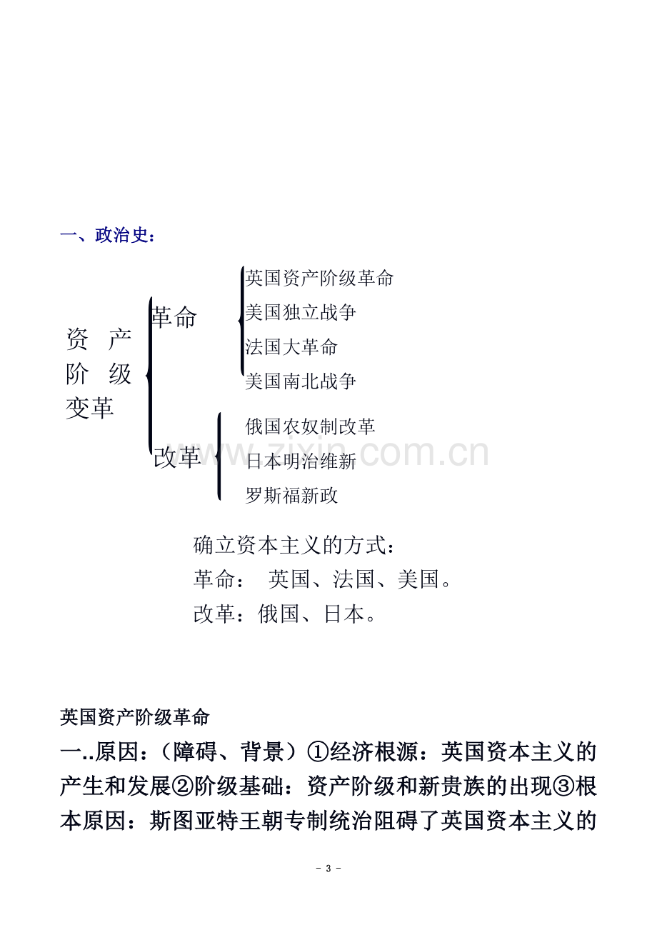 世界近现代史知识框架.doc_第3页