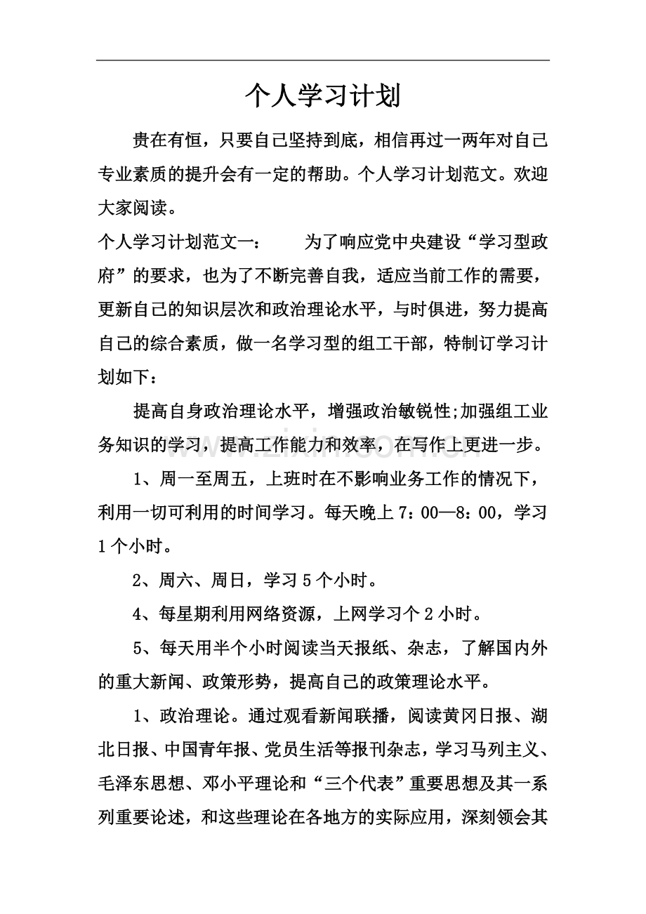 个人学习计划.docx_第2页