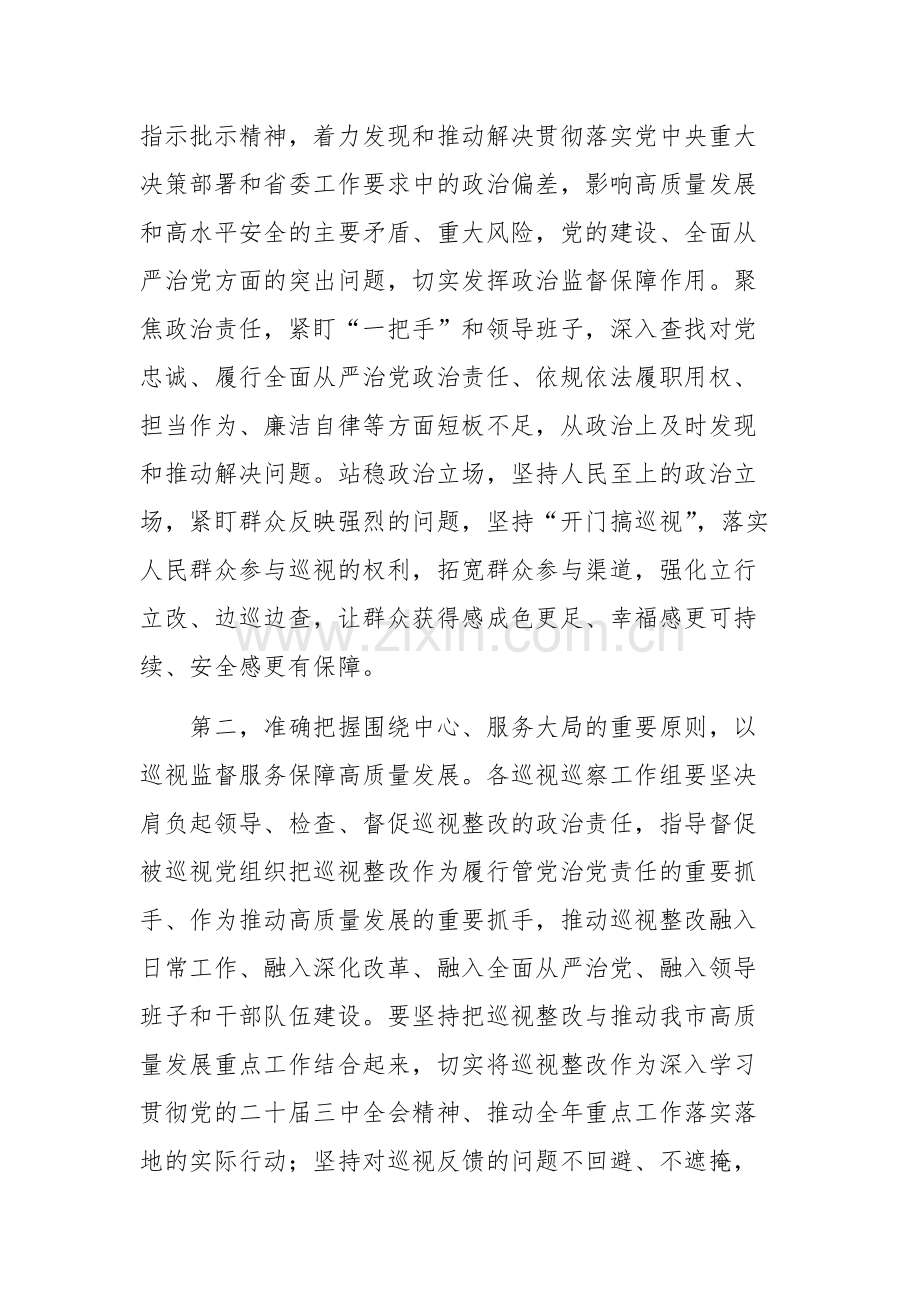 2024年巡视巡察工作会议上的讲话提纲范文.docx_第3页