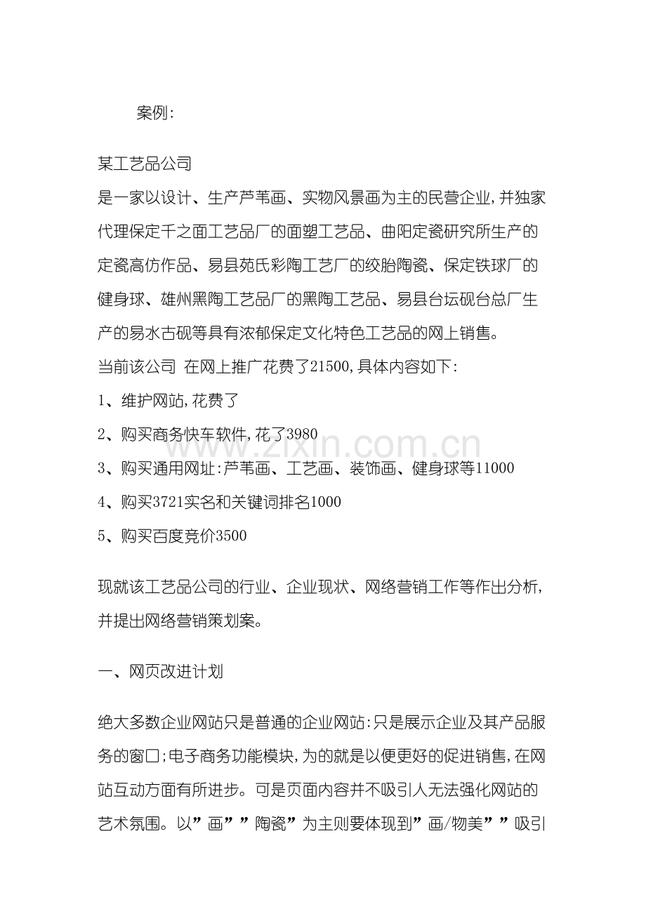 网络营销策划方案案例.doc_第2页