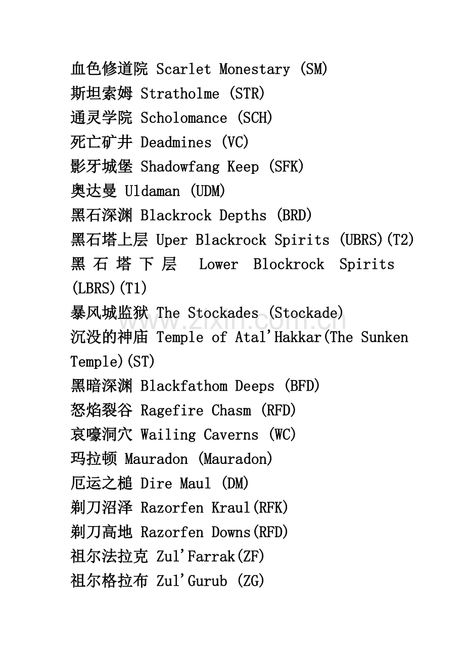 wow材料中英文对照.docx_第2页