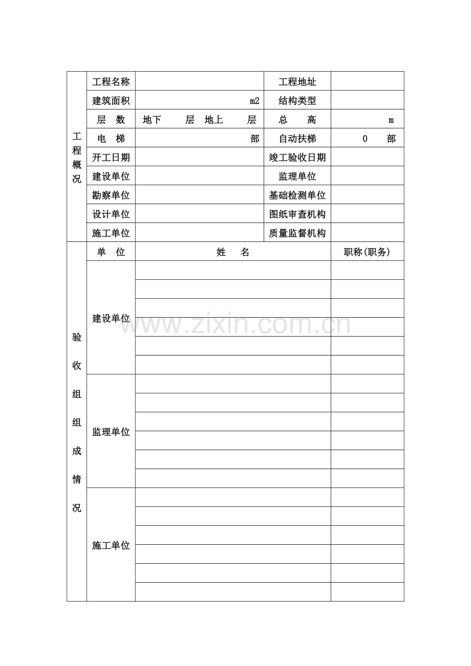 房屋建筑工程和市政基础设施工程竣工验收报告精编版.doc_第3页