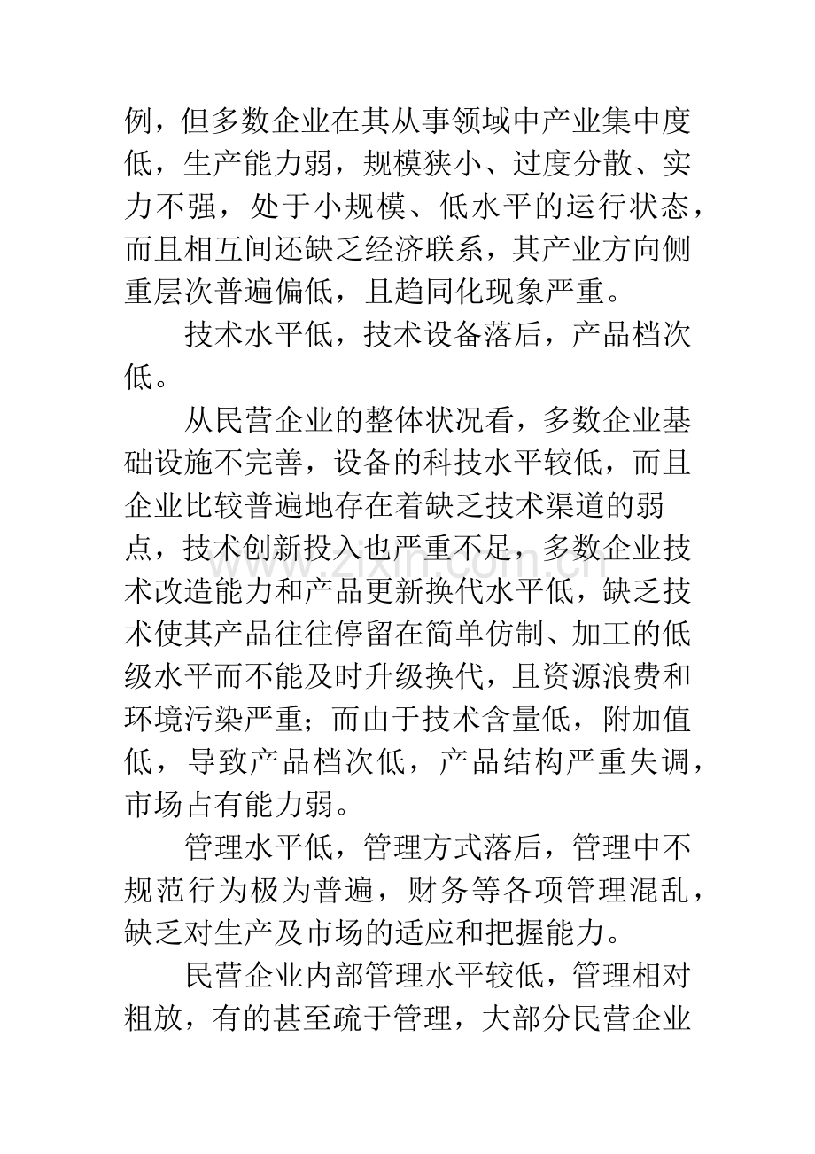 关于民营企业竞争力提升问题的思考.docx_第2页