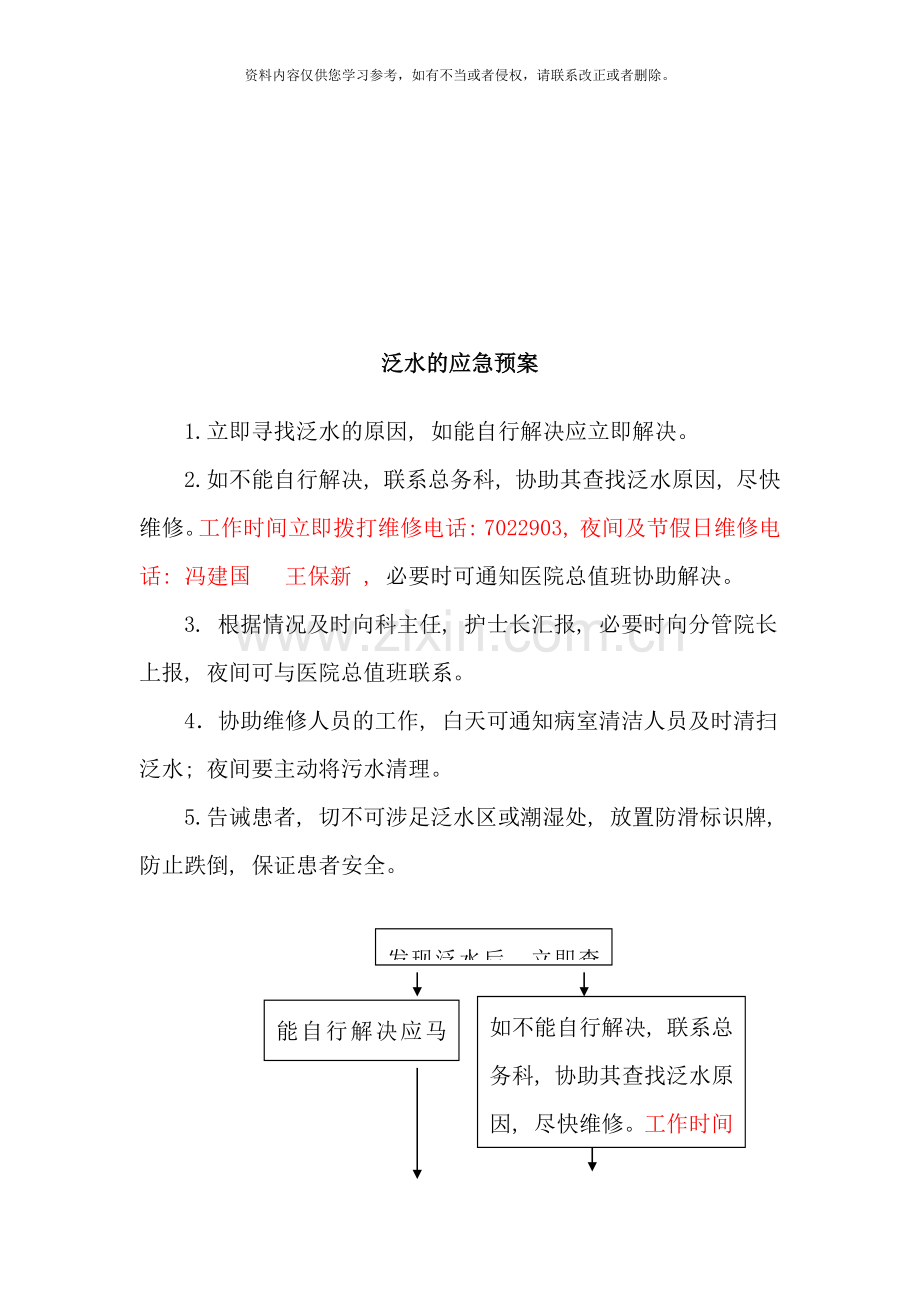 医院应急应急预案样本.doc_第3页