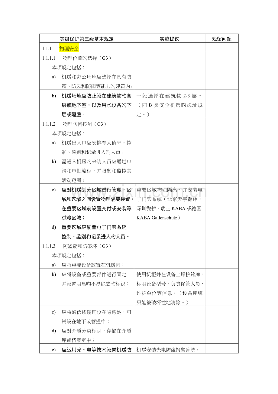 等级保护三级等保三级基本要求.doc_第1页