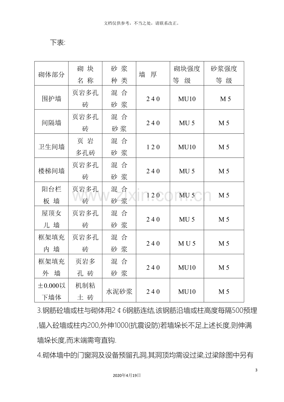 砖砌体专项施工方案(2).doc_第3页