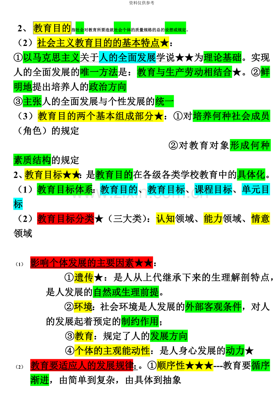 四川教师资格证教育学及心理学模拟题及复习资料修复的.doc_第3页