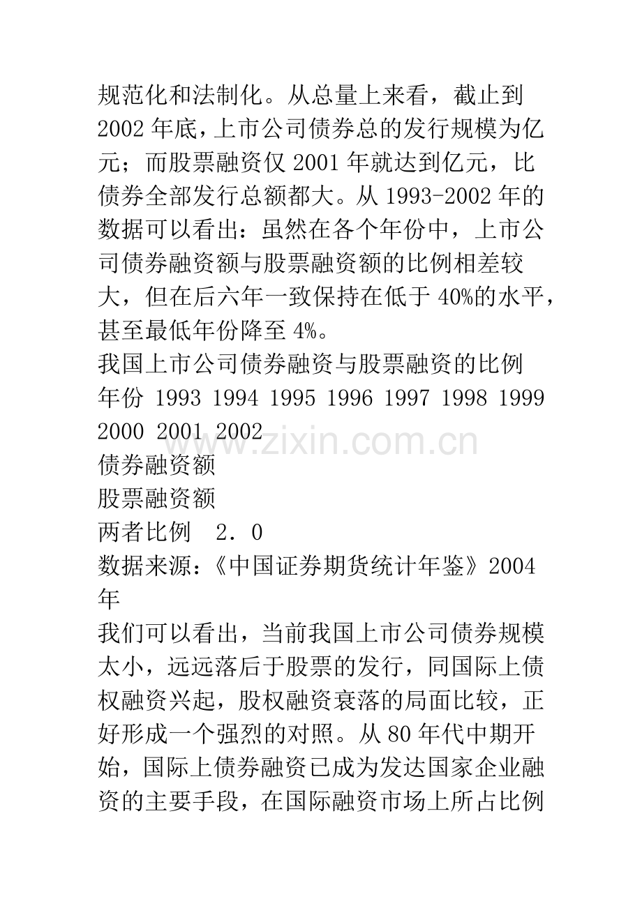 关于我国上市公司债券融资的思考.docx_第3页