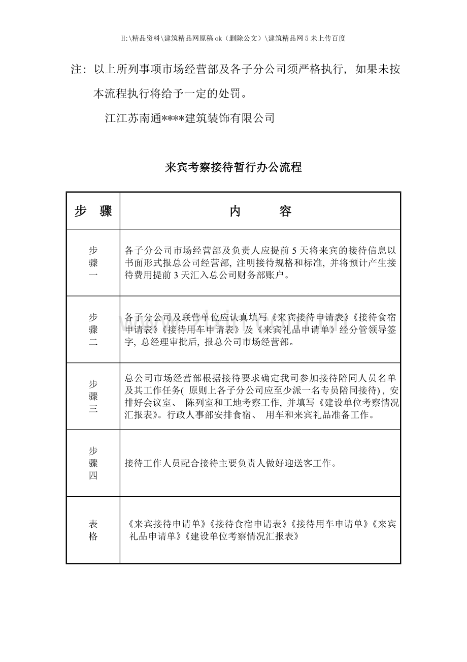 建筑装饰公司市场经营部常用办公流程.doc_第3页